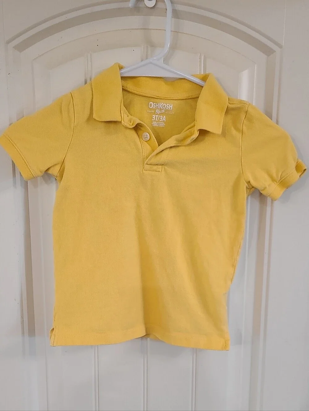 OshKosh B'gosh Yellow Polo Shirt - Kids 3T